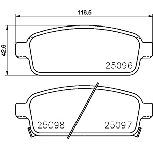   CHEVROLET CRUZE 09-/ORLANDO 11-/OPEL ASTRA J 10-