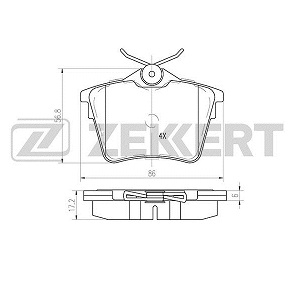   CITROEN C5 III 08-, C5 08-, PEUGEOT 407 04-, 607 05-