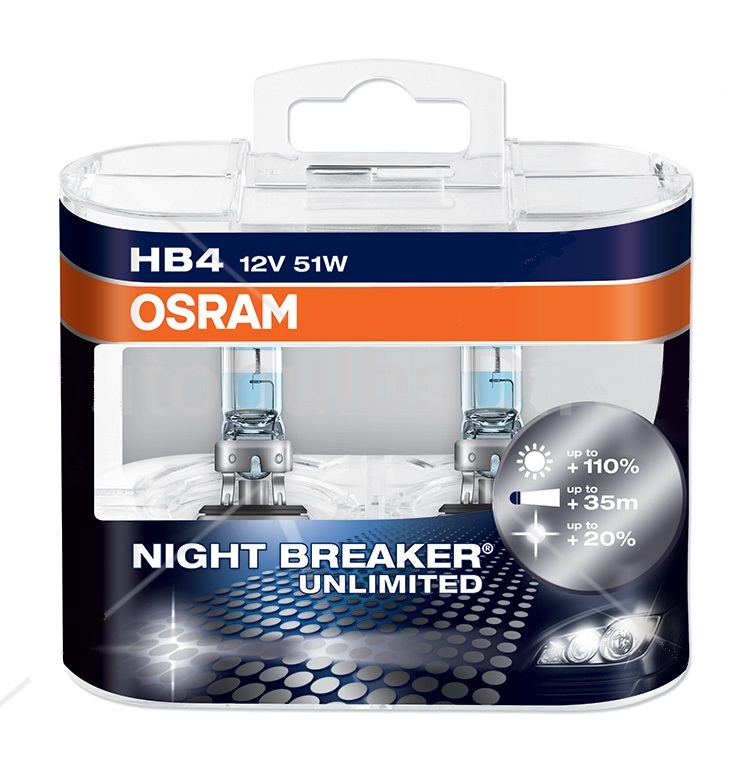  HB4 +110% 51W 12V P22D 10X2box