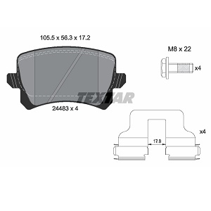   VW Tiguan 1.4/2.0 09/07->