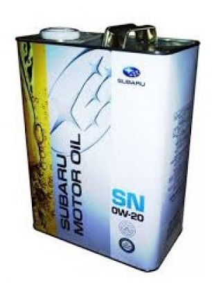  SUBARU Motor Oil 0W-20 SN(4)