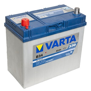 p VARTA BLUE Dynamic 45 330A 238129227 .1(+ -)