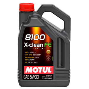 Motul 8100 X-Clean FE SAE 5W-30 5.