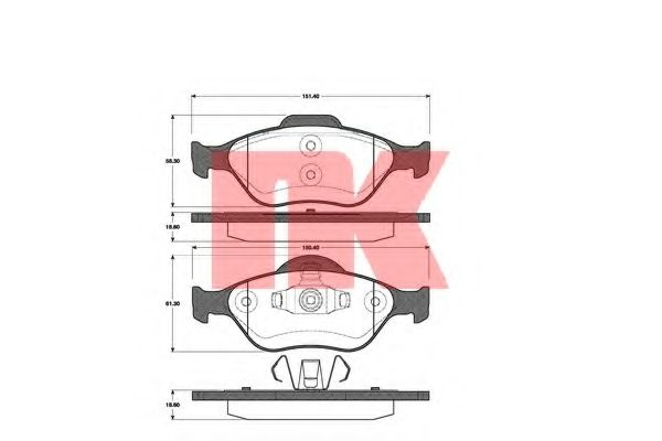   FORD Fiesta-IV/V, Fusion, Puma